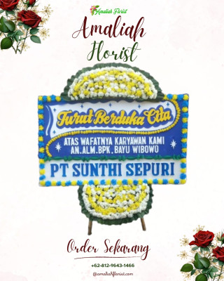 Papan Bunga Duka di Banyuraden