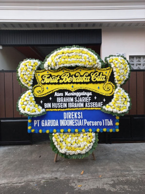 Papan Bunga Duka di Banyuraden