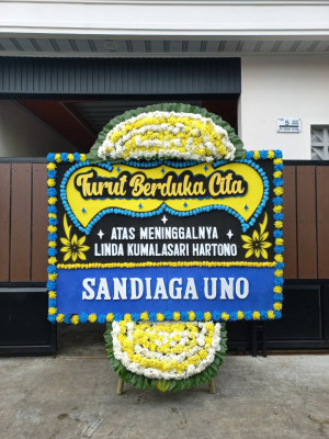 Papan Bunga Duka di Banyuraden